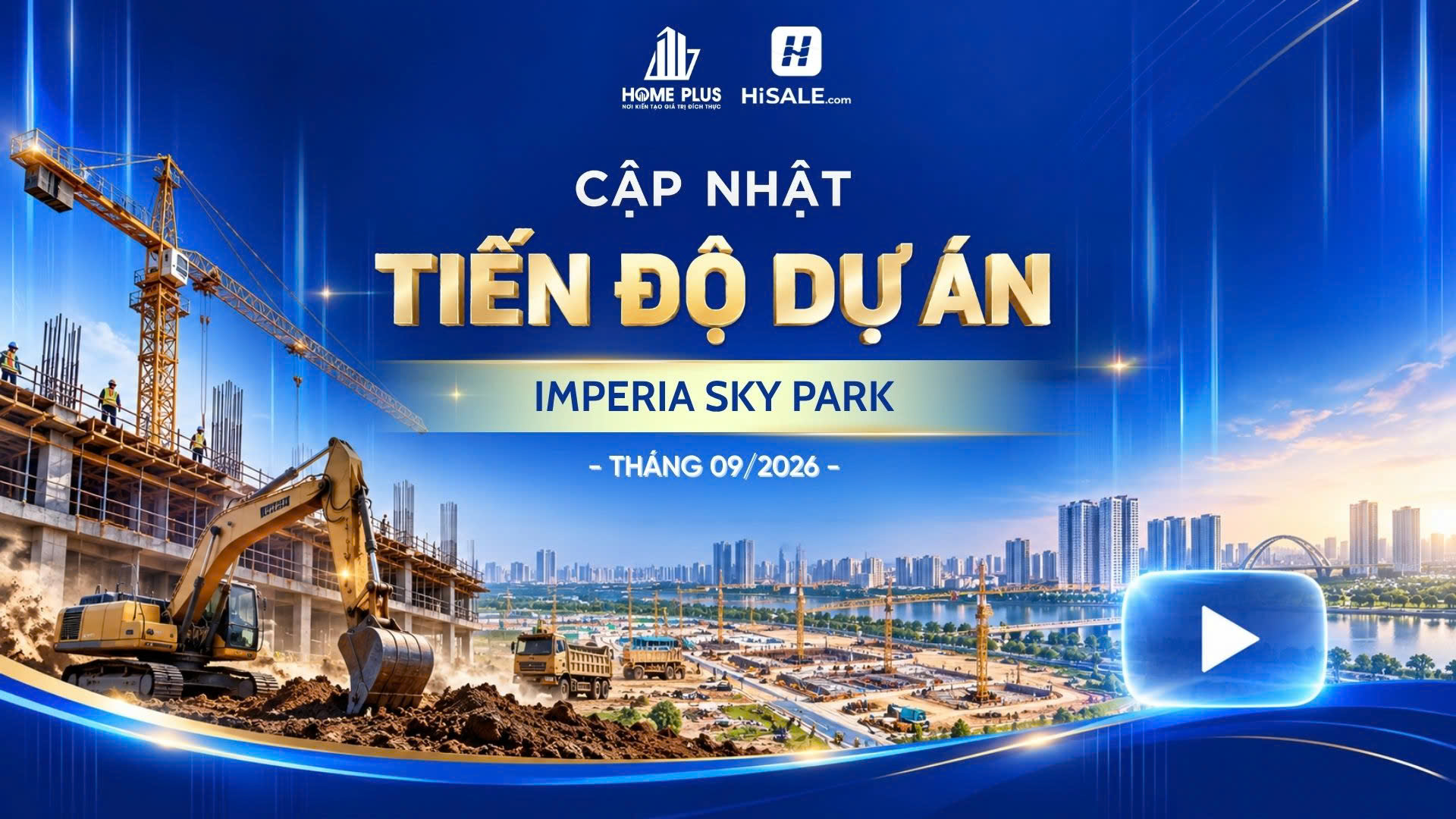 Tiến độ Tháng 9 Imperia Sky Park